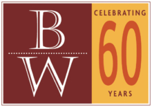Bartle Wells 60 years celebration logo